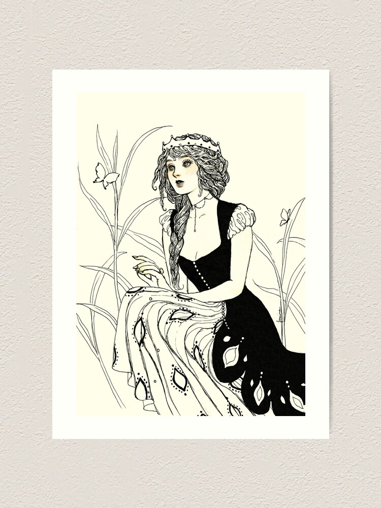 Alternate view of Guinevere Art Print