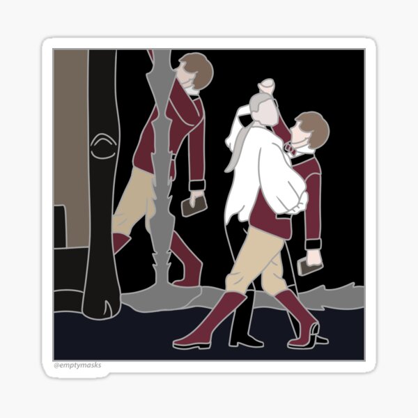 Tanz Der Vampire Sticker 6 - Alfred and Herbert Sticker