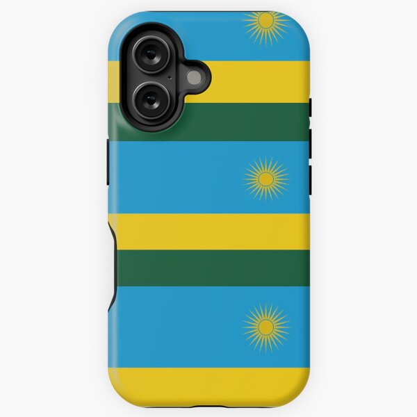 Aperçu de l'œuvre Drapeau du Rwanda créée et vendue par Flags & Cie.