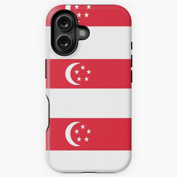 Aperçu de l'œuvre Drapeau de Singapour créée et vendue par Flags & Cie.