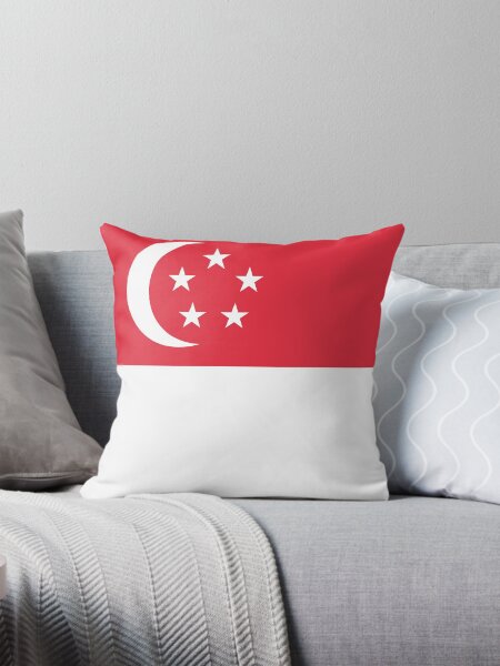 Aperçu de l'œuvre Drapeau de Singapour créée et vendue par Flags & Cie.