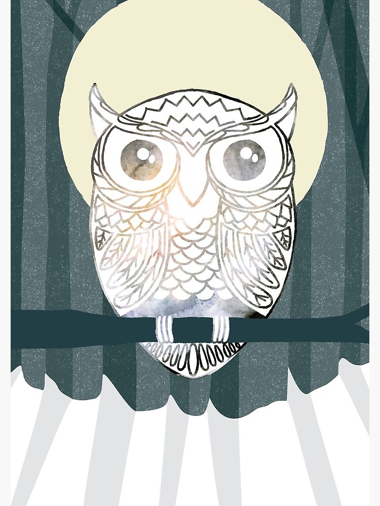 Owl is Calm by shan-made