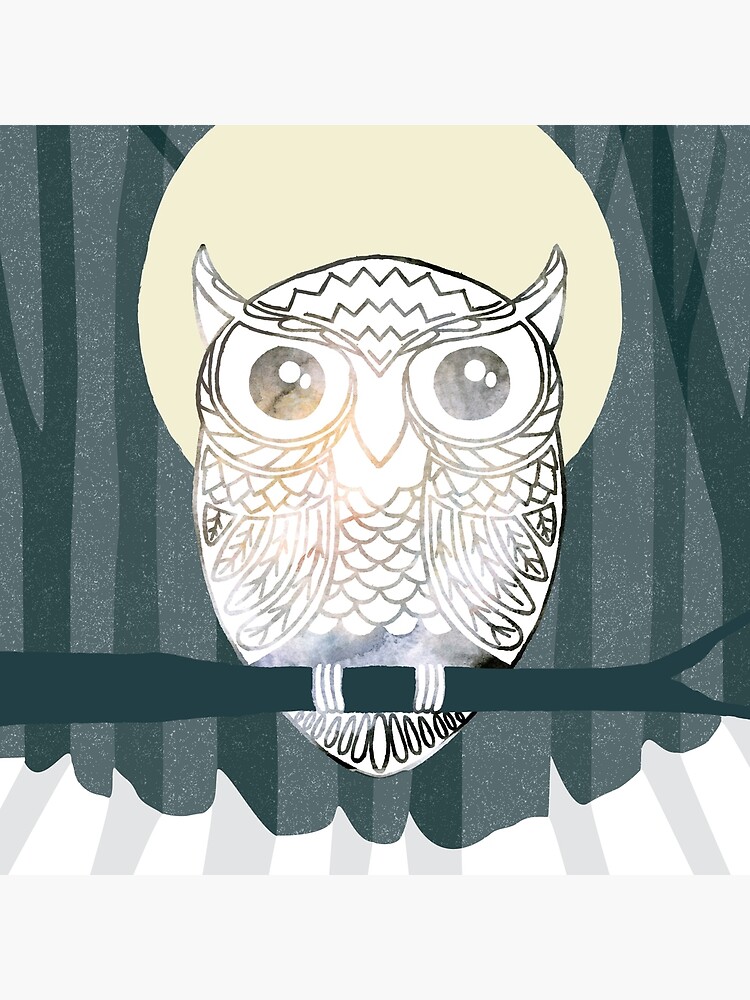 Owl is Calm by shan-made
