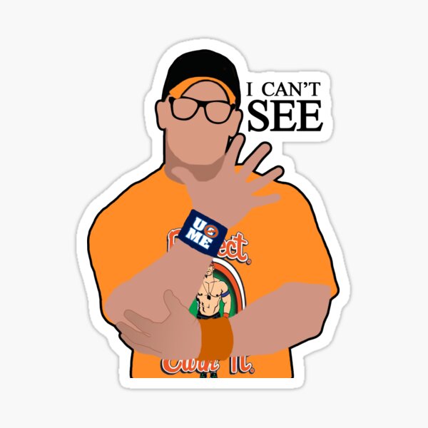 Cena - je ne peux pas voir Sticker