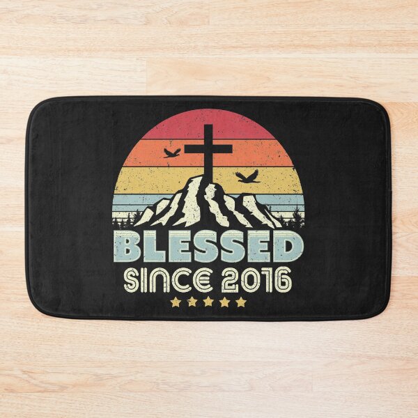 Item preview, Blessed Since 2016 Design. Vintage, Christian Birthday Gift Product designed and sold by PackAPunch.