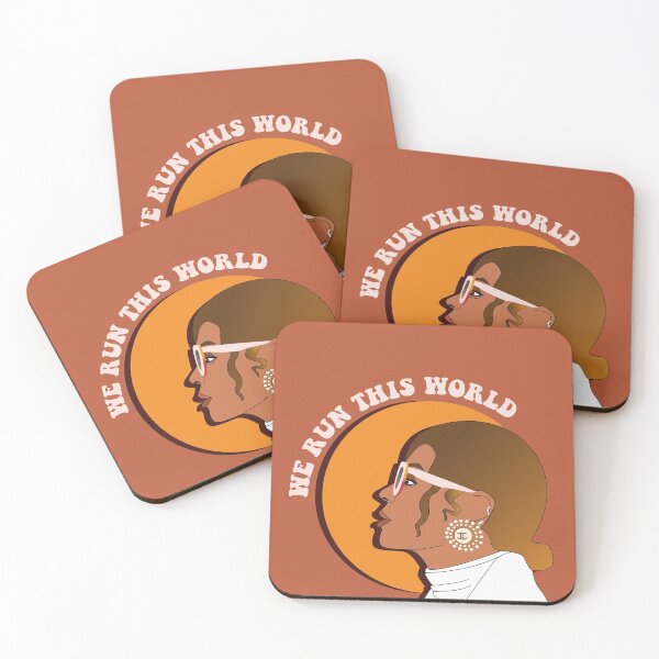 Item preview, We Run This World designed and sold by Rachel Gorban.