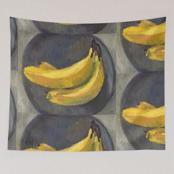Item preview, Bananas Tropical Fruit Country Art milkanna designed and sold by MilkAnna.
