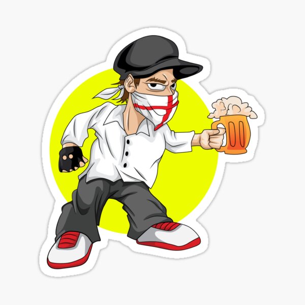 Casuals Hooligan Stickers | Redbubble