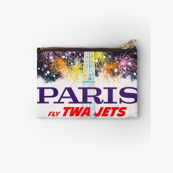 Item preview, Fly TWA Jets Paris Travel Advertisement designed and sold by vintagerepros.
