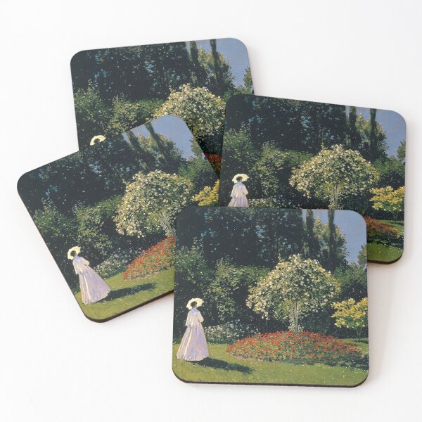 Item preview, Claude Monet - Jeanne-Marguerite Lecadre in the Garden designed and sold by vintagerepros.