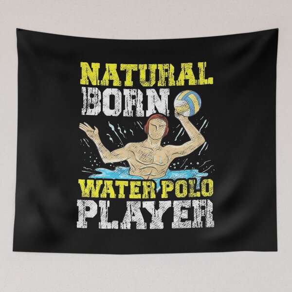 Item preview, Natural Born Water Polo Player Waterpolo Athlete designed and sold by perfectpresents.