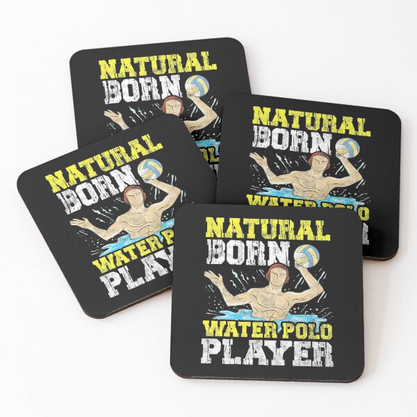 Item preview, Natural Born Water Polo Player Waterpolo Athlete designed and sold by perfectpresents.