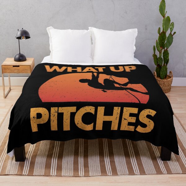 Item preview, What Up Pitches Retro Rock Climbing designed and sold by EstelleStar.