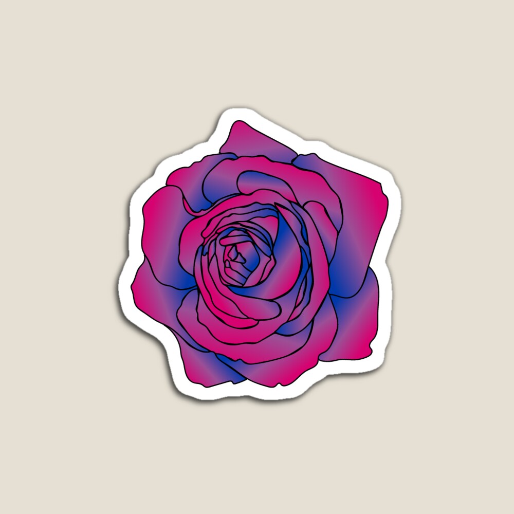 Sticker Puffy Bisounours bleu - I Love Rose