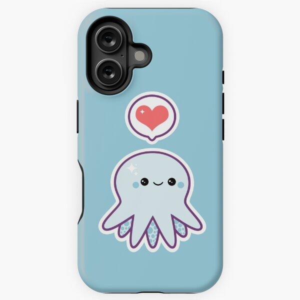 Item preview, Cute Blue Octopus designed and sold by sugarhai.