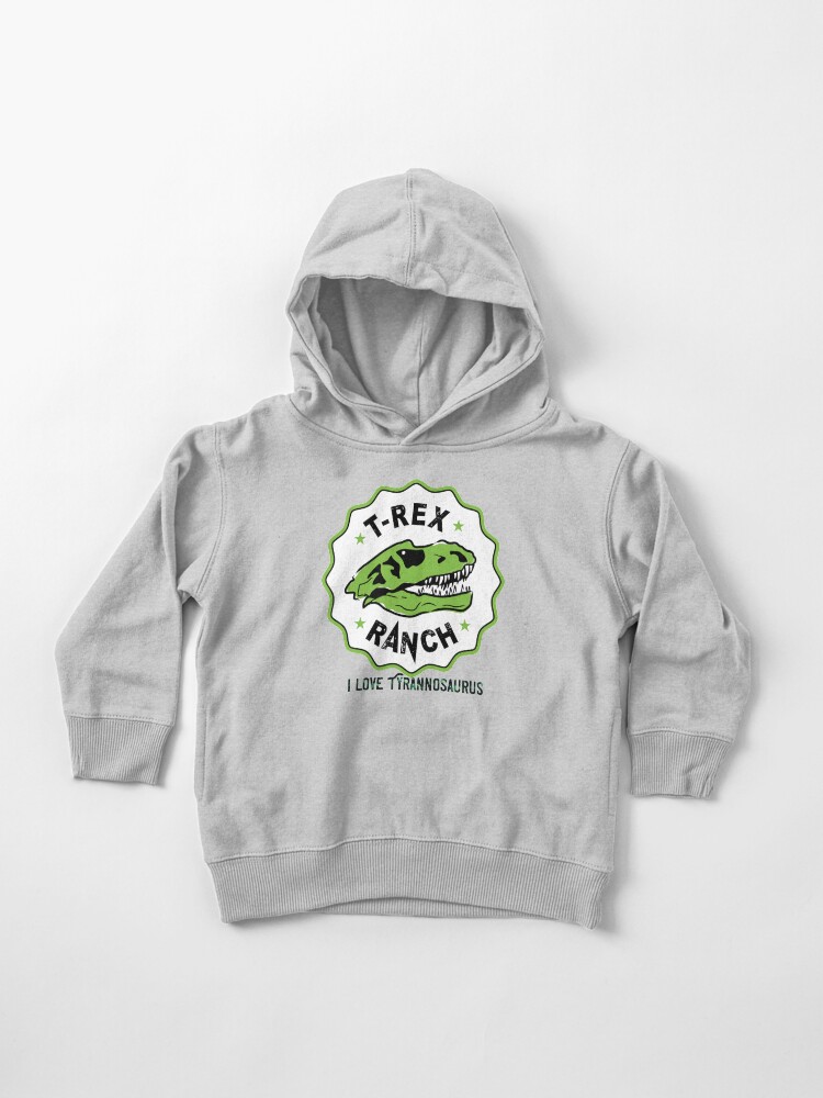 Toddler Kids Baby Pullover Hoodie Fleece T-Rex Dinosaur Coat