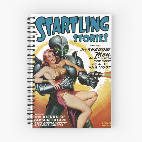Item preview, Startling Stories  Sci-fi Comic Book Pulp - The Shadow Men designed and sold by vintagerepros.