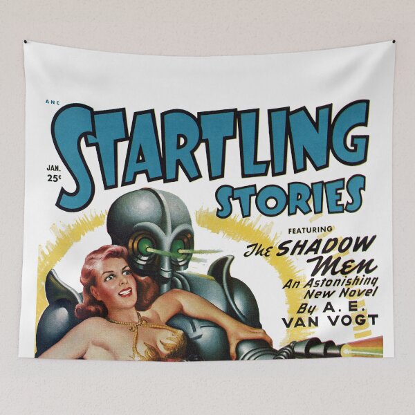 Item preview, Startling Stories  Sci-fi Comic Book Pulp - The Shadow Men designed and sold by vintagerepros.