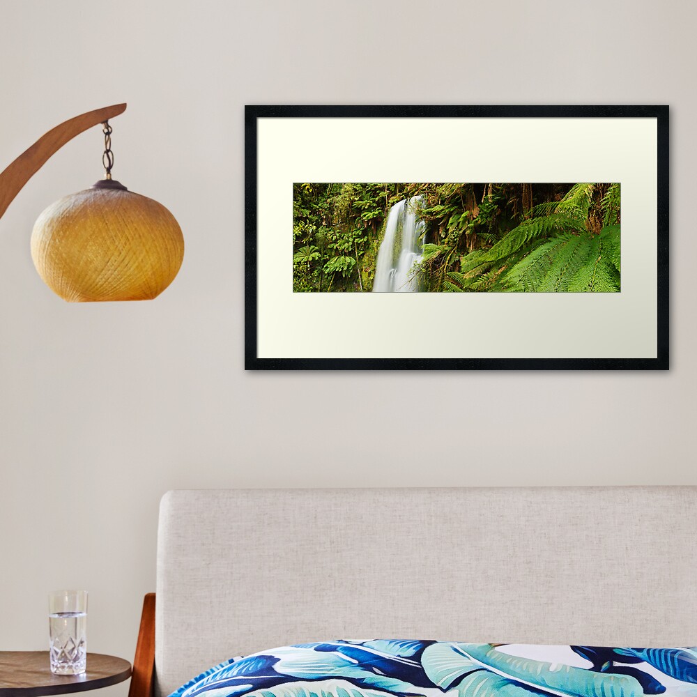Beachamp Falls, Otways, Victoria, Australia Framed Art Print