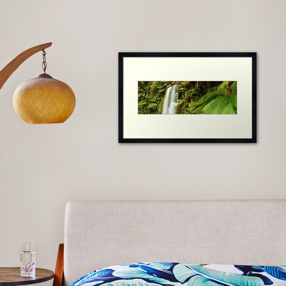 Beachamp Falls, Otways, Victoria, Australia Framed Art Print