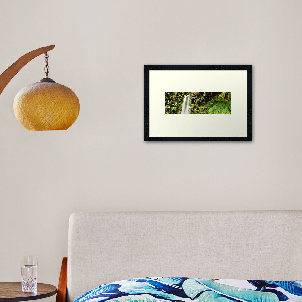 Beachamp Falls, Otways, Victoria, Australia Framed Art Print