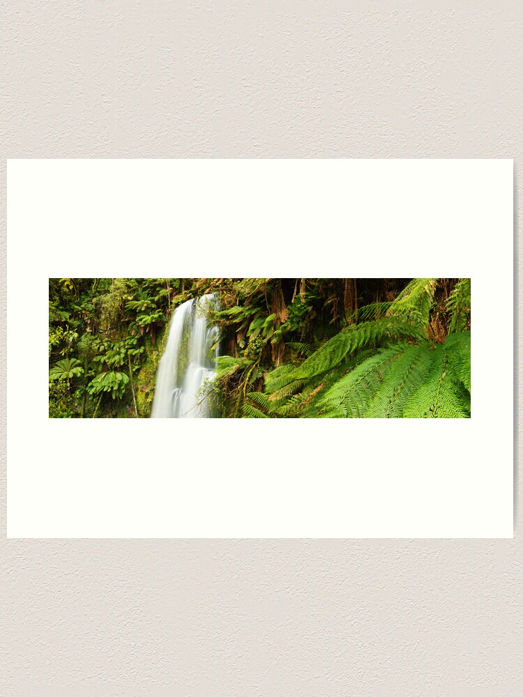Alternate view of Beachamp Falls, Otways, Victoria, Australia Art Print