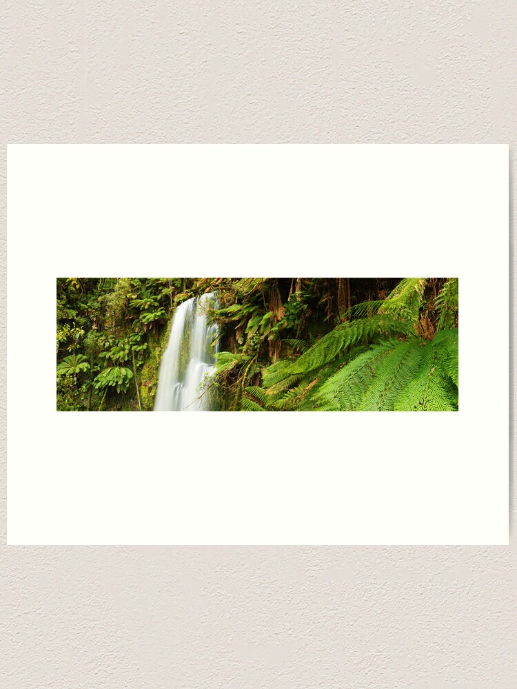 Alternate view of Beachamp Falls, Otways, Victoria, Australia Art Print