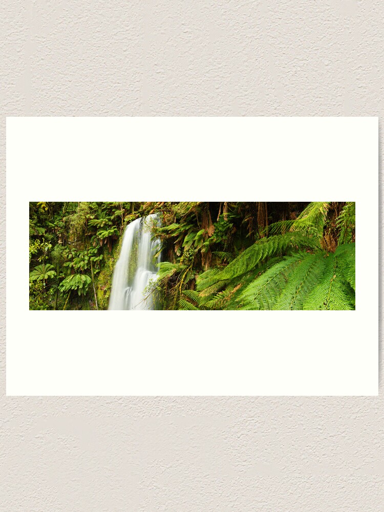 Alternate view of Beachamp Falls, Otways, Victoria, Australia Art Print