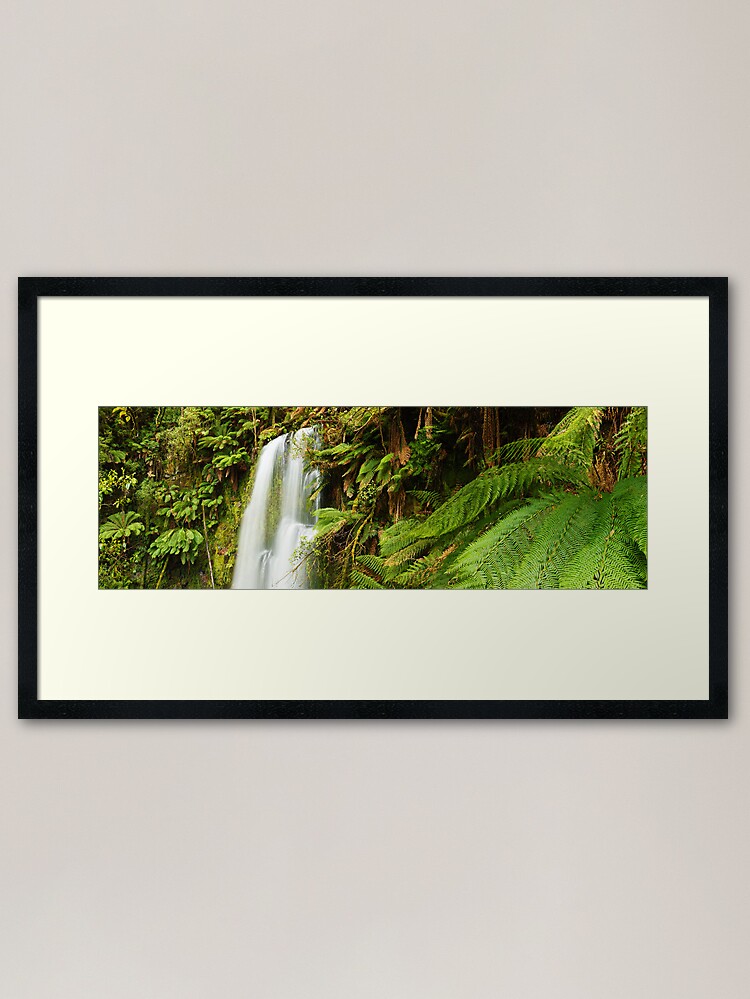Alternate view of Beachamp Falls, Otways, Victoria, Australia Framed Art Print