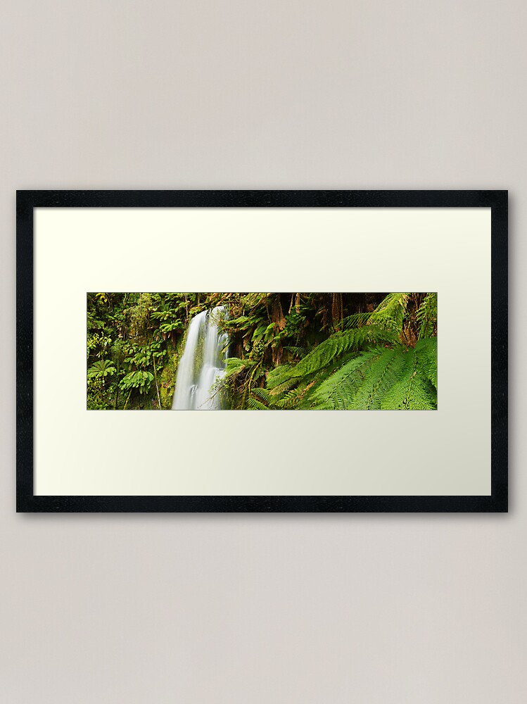 Alternate view of Beachamp Falls, Otways, Victoria, Australia Framed Art Print
