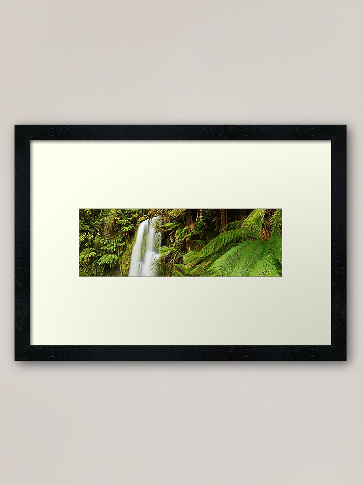 Alternate view of Beachamp Falls, Otways, Victoria, Australia Framed Art Print