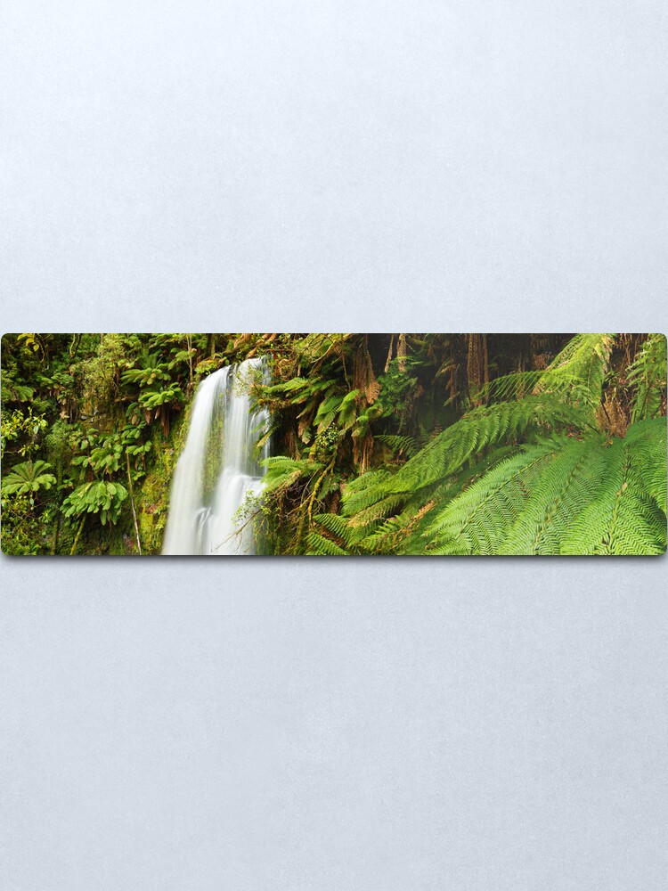 Alternate view of Beachamp Falls, Otways, Victoria, Australia Metal Print