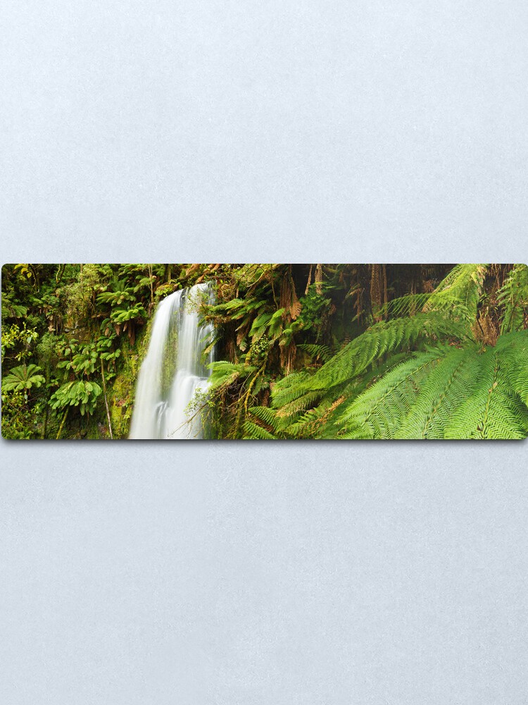 Alternate view of Beachamp Falls, Otways, Victoria, Australia Metal Print