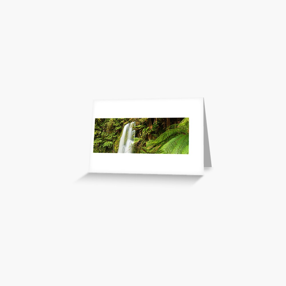 Beachamp Falls, Otways, Victoria, Australia Greeting Card