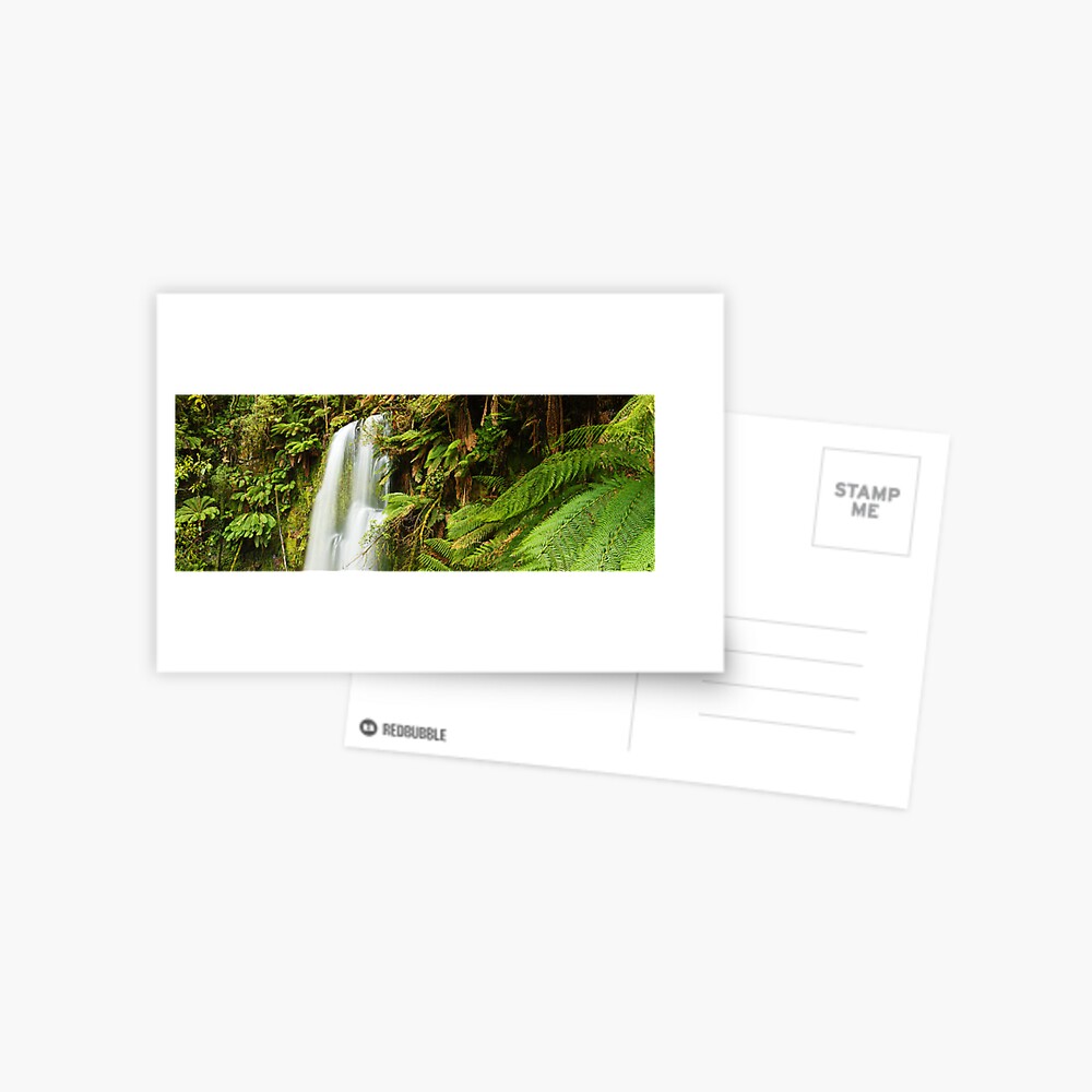Beachamp Falls, Otways, Victoria, Australia Postcard