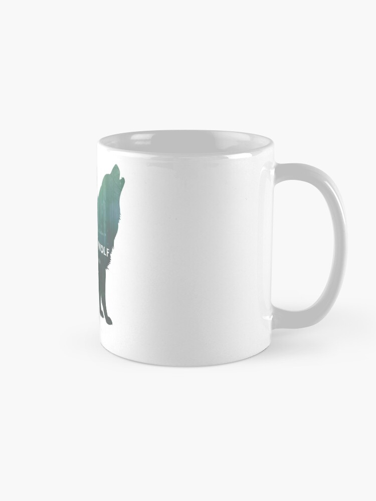 Alternate view of Howl for the Damned Mug