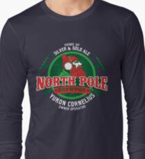 Yukon Cornelius North Pole Brewpub Long Sleeve T-Shirt