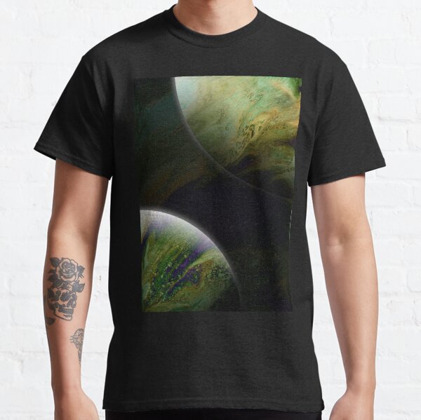 Approaching Conjunction: Outer Space Planet Art Classic T-Shirt
