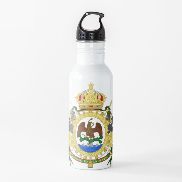 Coat of Arms of the Second Mexican Empire Water Bottle