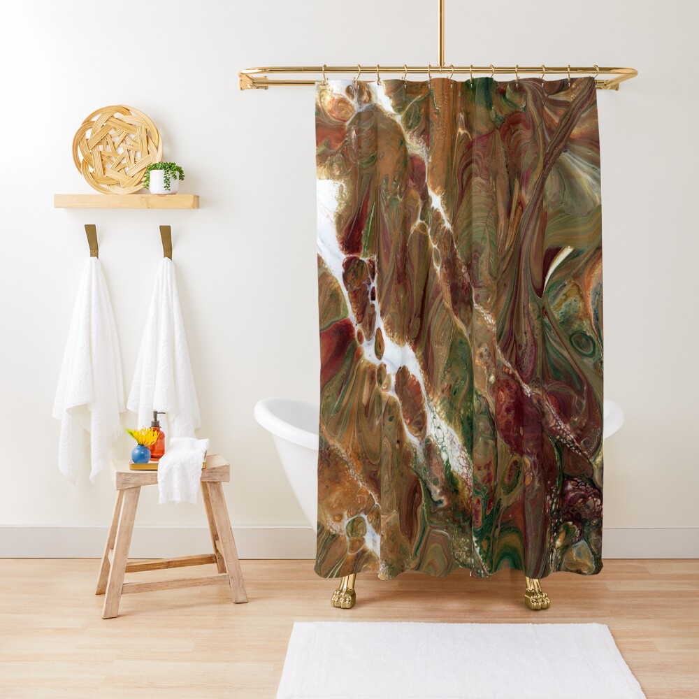 Chaotic Resonance Shower Curtain