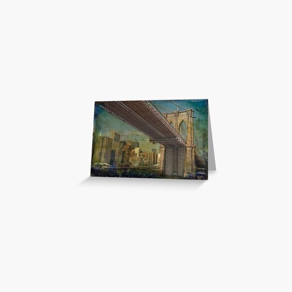 Brooklyn Bridge Greeting Card