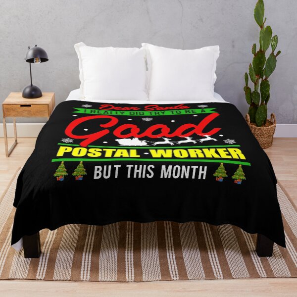 Item preview, Dear Santa I Really did Try To Be A Good Postal Worker designed and sold by TooFlyDesign.