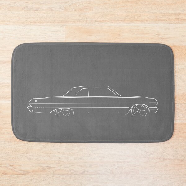 Item preview, 1963 Chevy Impala - profile stencil, white designed and sold by mal-photography.