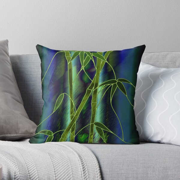 Bamboo Throw Pillow
