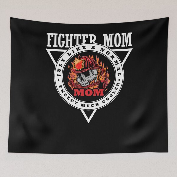 Item preview, Fire Fighter Mom designed and sold by TooFlyDesign.