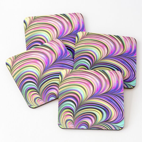Item preview, Pastel Fractal Tornadoes designed and sold by Elisabeth Lucas.