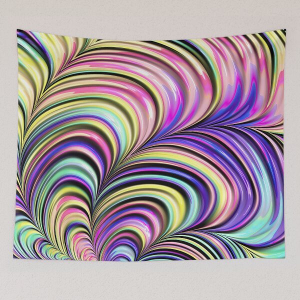 Item preview, Pastel Fractal Tornadoes designed and sold by Elisabeth Lucas.