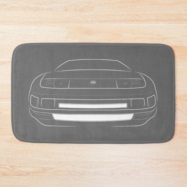 Item preview, 1990 Nissan 300 ZX (Z32) - front stencil, white designed and sold by mal-photography.
