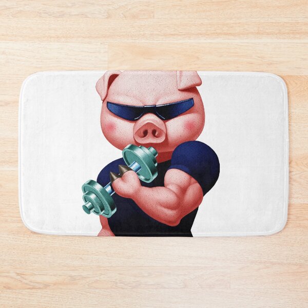 Item preview, Muscular pig designed and sold by Rickann.