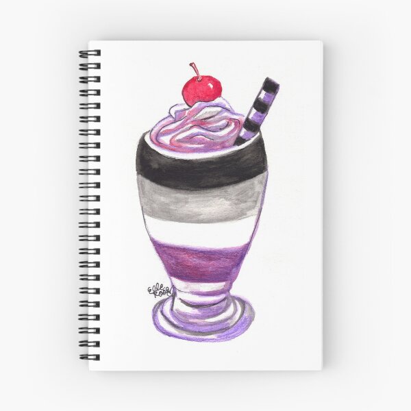 Item preview, asexual pride shake designed and sold by scretladyspider.